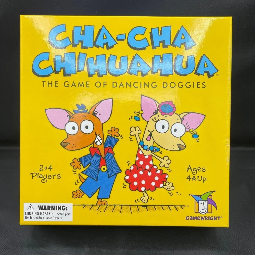 Cha-Cha Chihuahua: The Game of Dancing Doggies Game by Gamewright Ages 4+